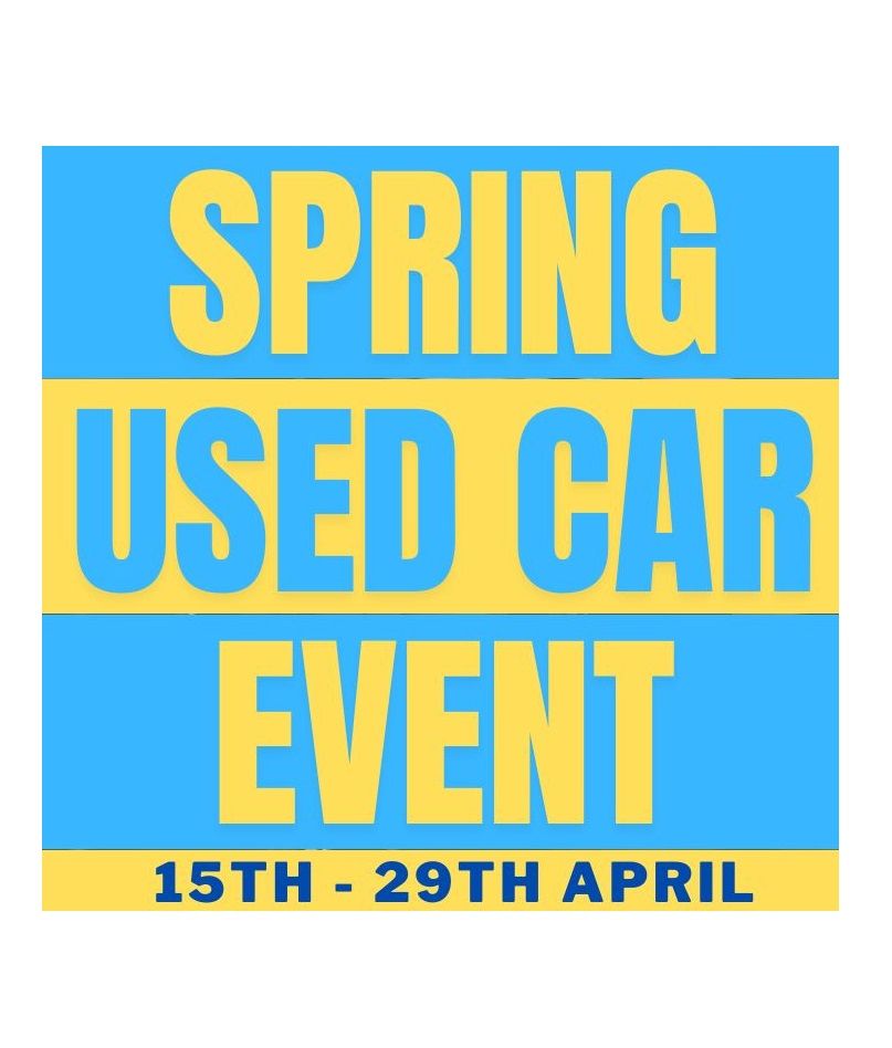 Mervyn Stewart Spring Used Car Event - Up to £750 Finance Deposit Contribution.